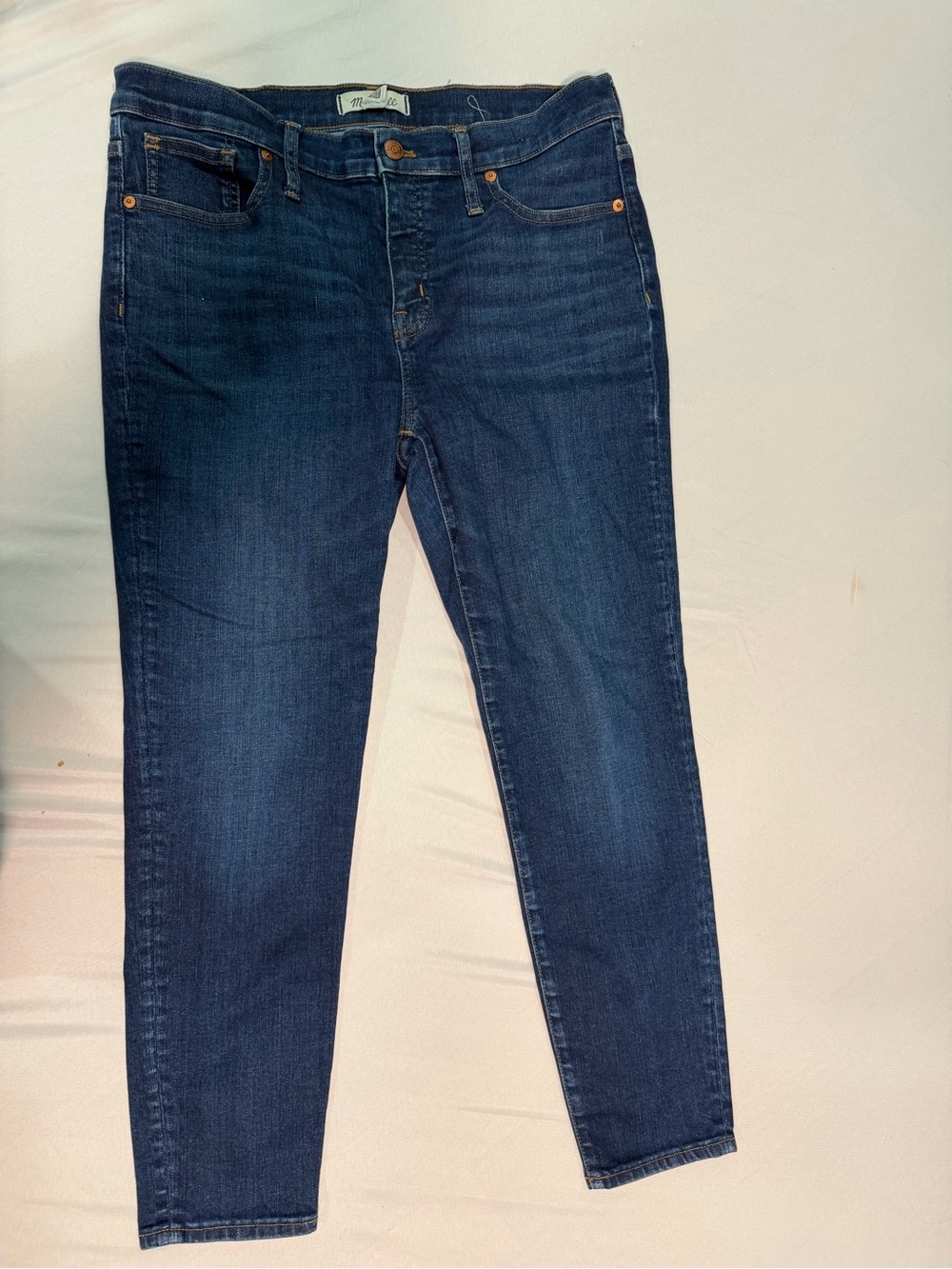 Madewell 8” skinny Dark Blue  Jeans